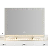 Stage Lite Pro Vanity Mirror- Dotted Warm - Front View