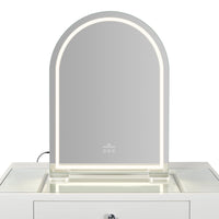 Stage Lite Arch Vanity Mirror- Strip- Front View
