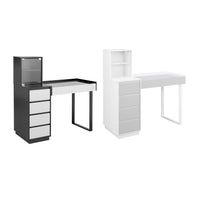 SlayStation® Duet Vanity Table Desk