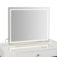 Stage Lite Midi Vanity Mirror- Strip Light - 45 degree View