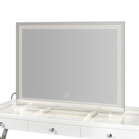 Stage Lite Pro Vanity Mirror- Dotted- 45 View