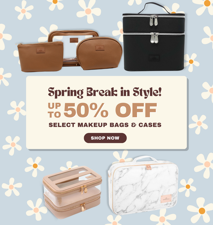 Spring Break in Style! up to 50% off select makeup bags & cases. Shop now