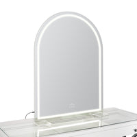 Stage Lite Arch XL Vanity Mirror-Strip- 45 View