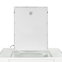 Stage Lite XL Vanity Mirror- Dotted- Back View