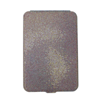 Touch Pad Bling Folio LED Makeup Mirror