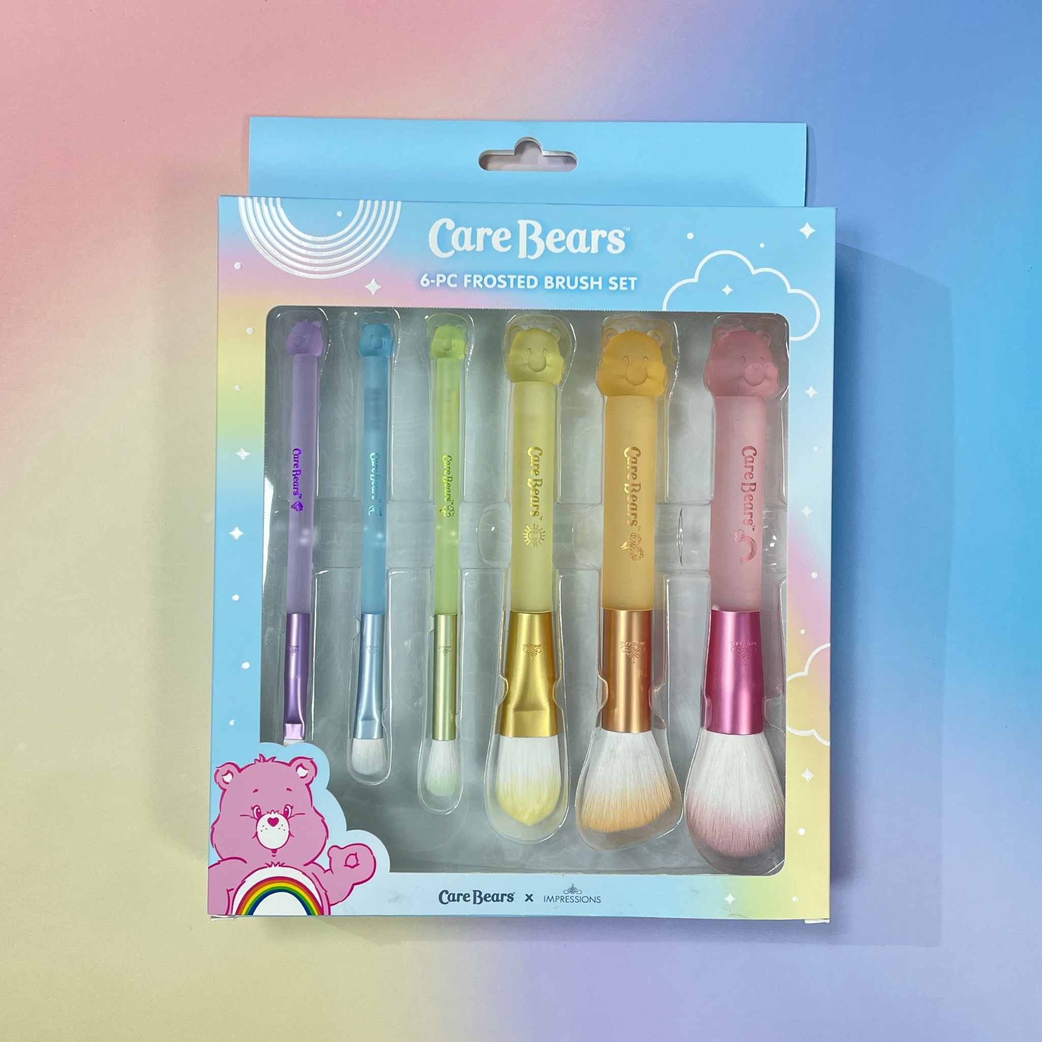 Care Bears™ Frosted 6-PC Brush Set • Impressions Vanity Co.