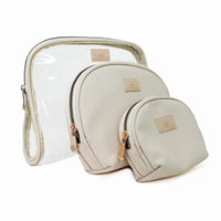 Havana Arch 3-PC Makeup Bag Set