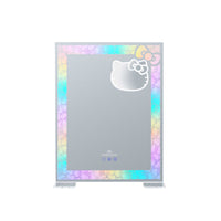 Hello Kitty® RGB "All Over" Vanity Mirror- Rainbow lighting- Front