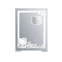 Hello Kitty® RGB "Bows" Vanity Mirror- Front- white lighting