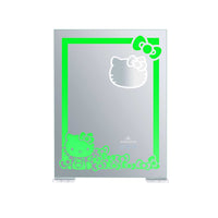 Hello Kitty® RGB "Bows" Vanity Mirror- Front- green lighting