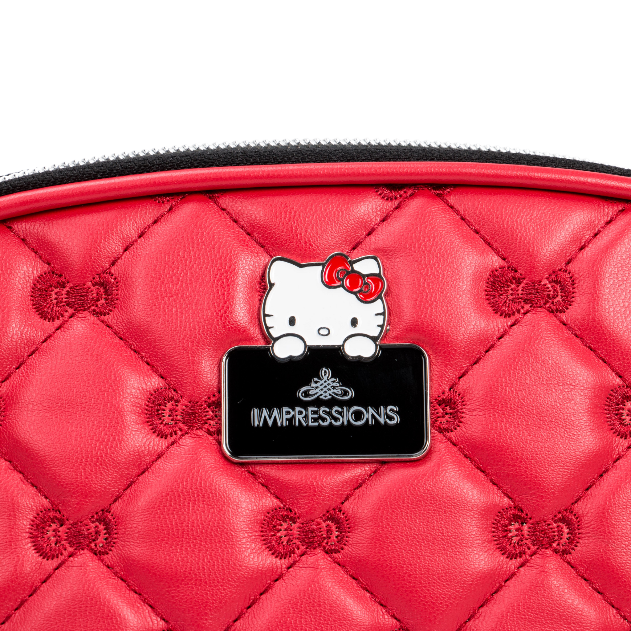 Hello Kitty® Quilted Arch Bag • Impressions Vanity Co. Hello Kitty® Quilted Arch Bag • Impressions Vanity Co.