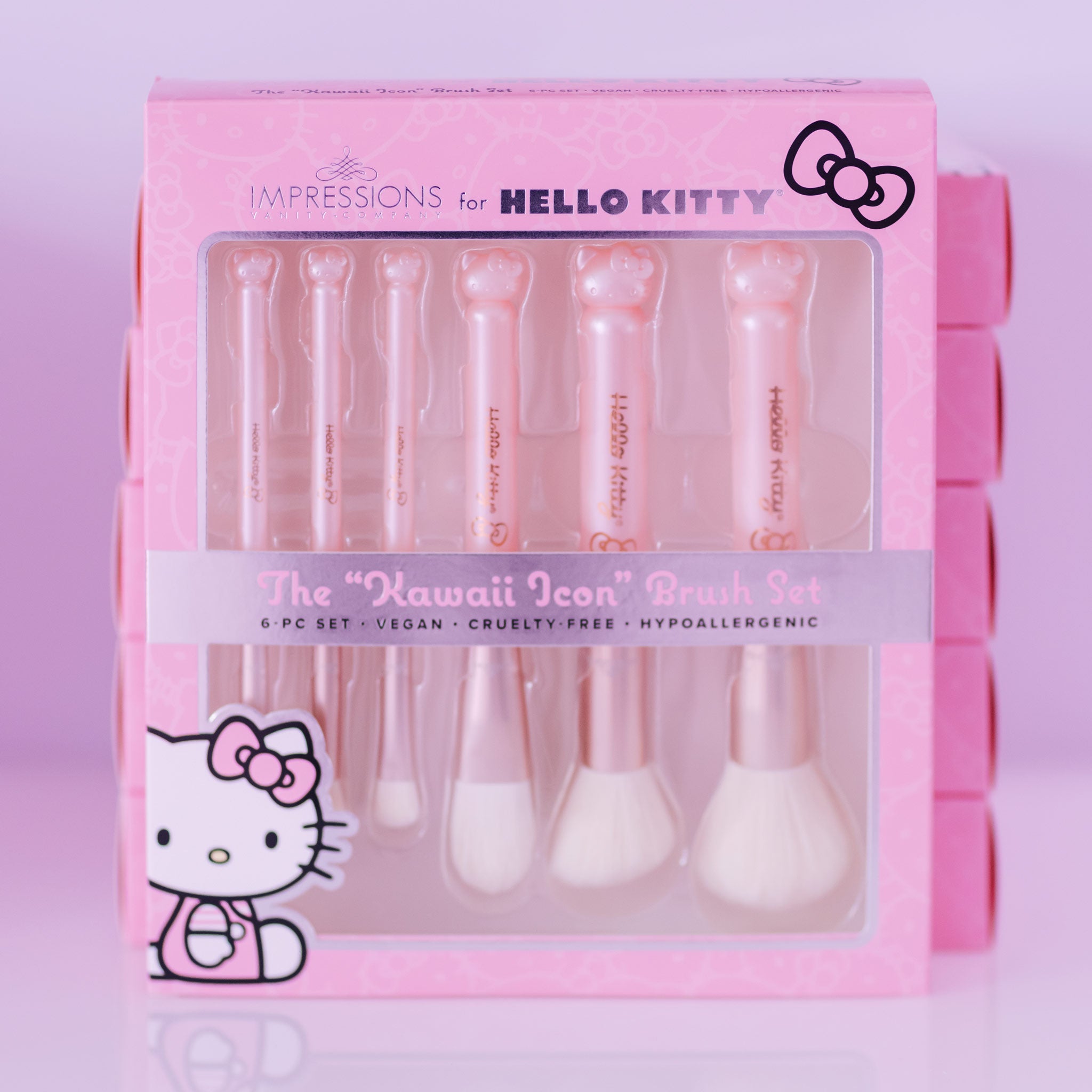 Hello Kitty® 6-PC Brush Gift Set • Impressions Vanity Co.