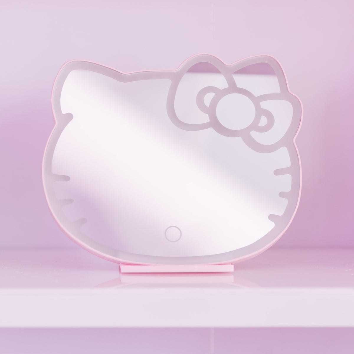 Impressions – Miroir de courtoisie avec lumières Hello Kitty – Miroir de  maquillage à trois tons avec capteur tactile – Miroir grossissant éclairé