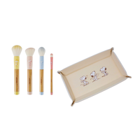 Peanuts™ Snoop 4-PC Makeup Brush Set w/ Tray