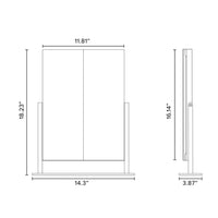 Lavish Trifold LED Tri-Tone Makeup Mirror