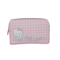 Hello Kitty® PINK Gingham Cosmetic Pouch