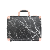 SlayCase® 3.0 Vanity Travel Case in Black Marble