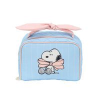 Peanuts™ Snoopy "Bowtie" Cosmetic Bag w/ Bow Handle