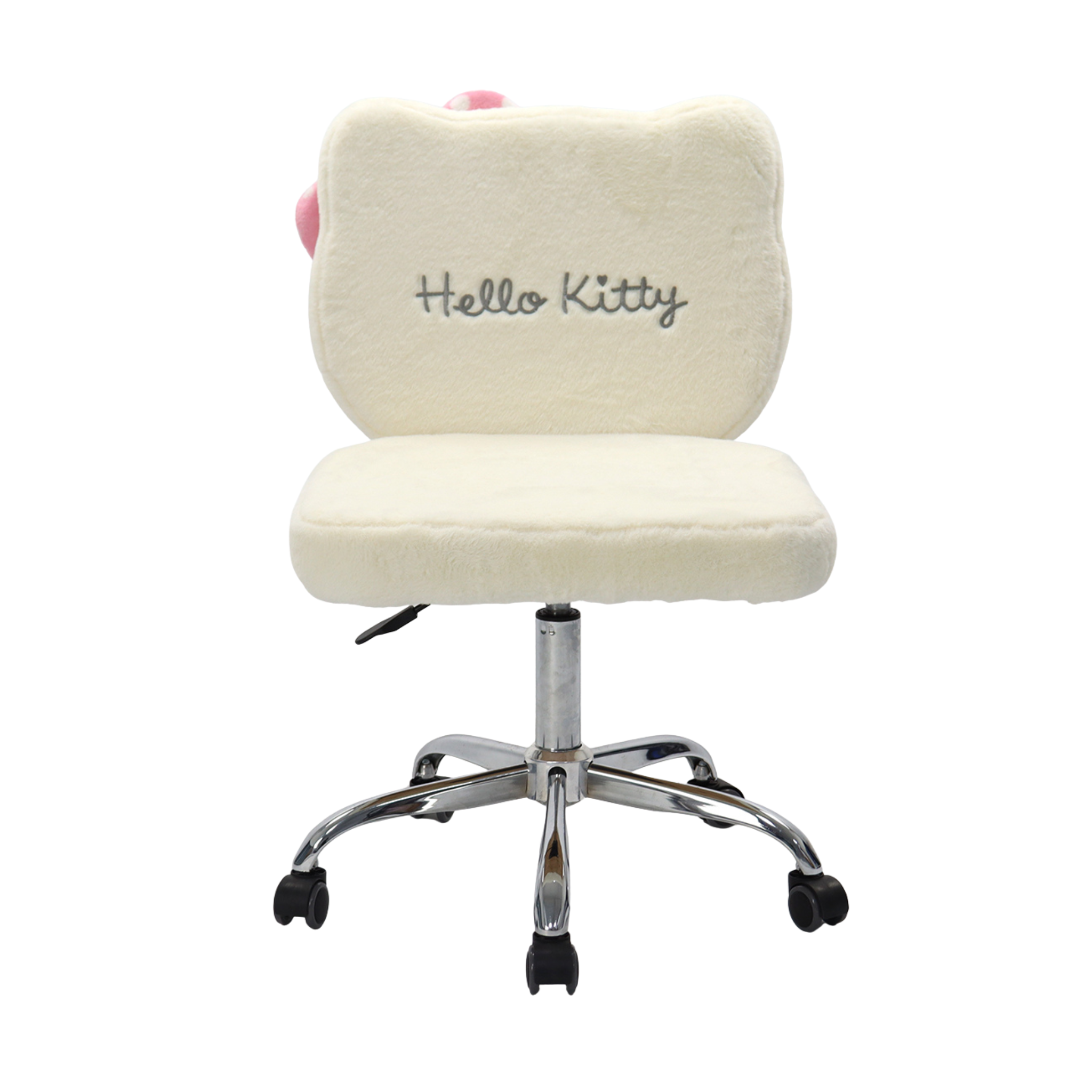 Hello Kitty® Teddy Fur Swivel Vanity Chair • Impressions Vanity Co.