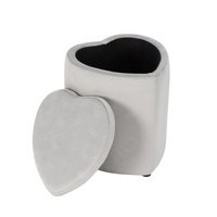 Hello Kitty® Heart Storage Vanity Ottoman