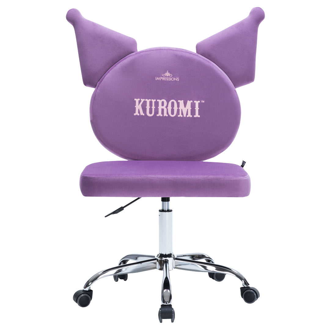 Kuromi™ Swivel Vanity Chair Front