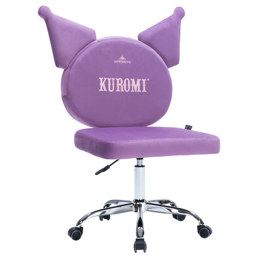 Kuromi™ Swivel Vanity Chair Quarter Turn Front
