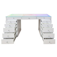SlayStation® Lumina Pro 2.0 Vanity Table w/ RGB Light