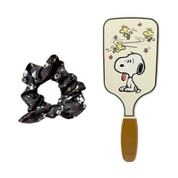 Peanuts™ Snoopy “Dizzy Beagle” Hair Brush + Scrunchie Set