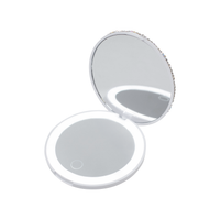 The Bling Collection Rechargeable LED Compact Mirror