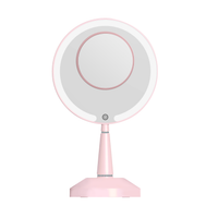 Bijou 2.0 LED Handheld Mirror w/ 5x Magnified Mirror