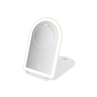 Elera Arch LED Travel Mirror w/ 10x Magnified Mirror