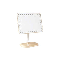 Touch Pro LED Makeup Mirror with Bluetooth Audio+Speakerphone & USB Charger