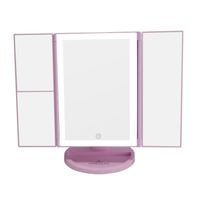 Touch Trifold 2.0 LED Makeup Mirror with Magnification