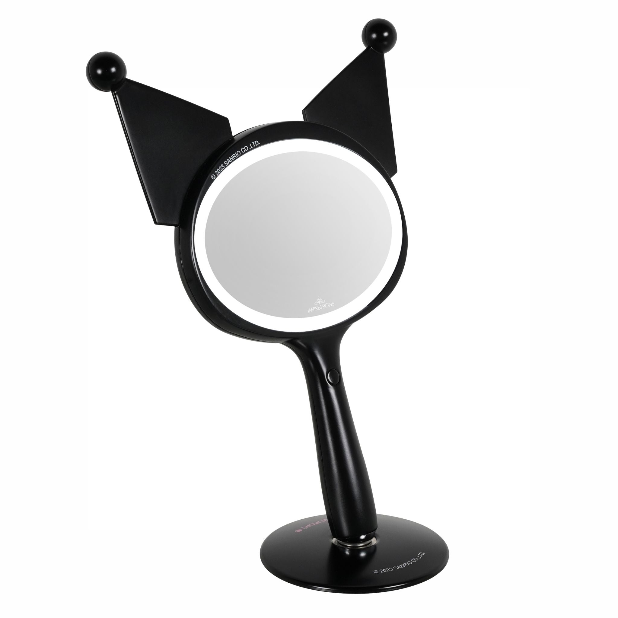 Kuromi™ LED Handheld Makeup Mirror • Impressions Vanity Co.