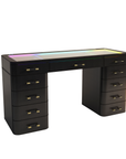 SlayStation® Maison Premium Vanity Table w/ RGB Light + Vanity Mirror Bundle