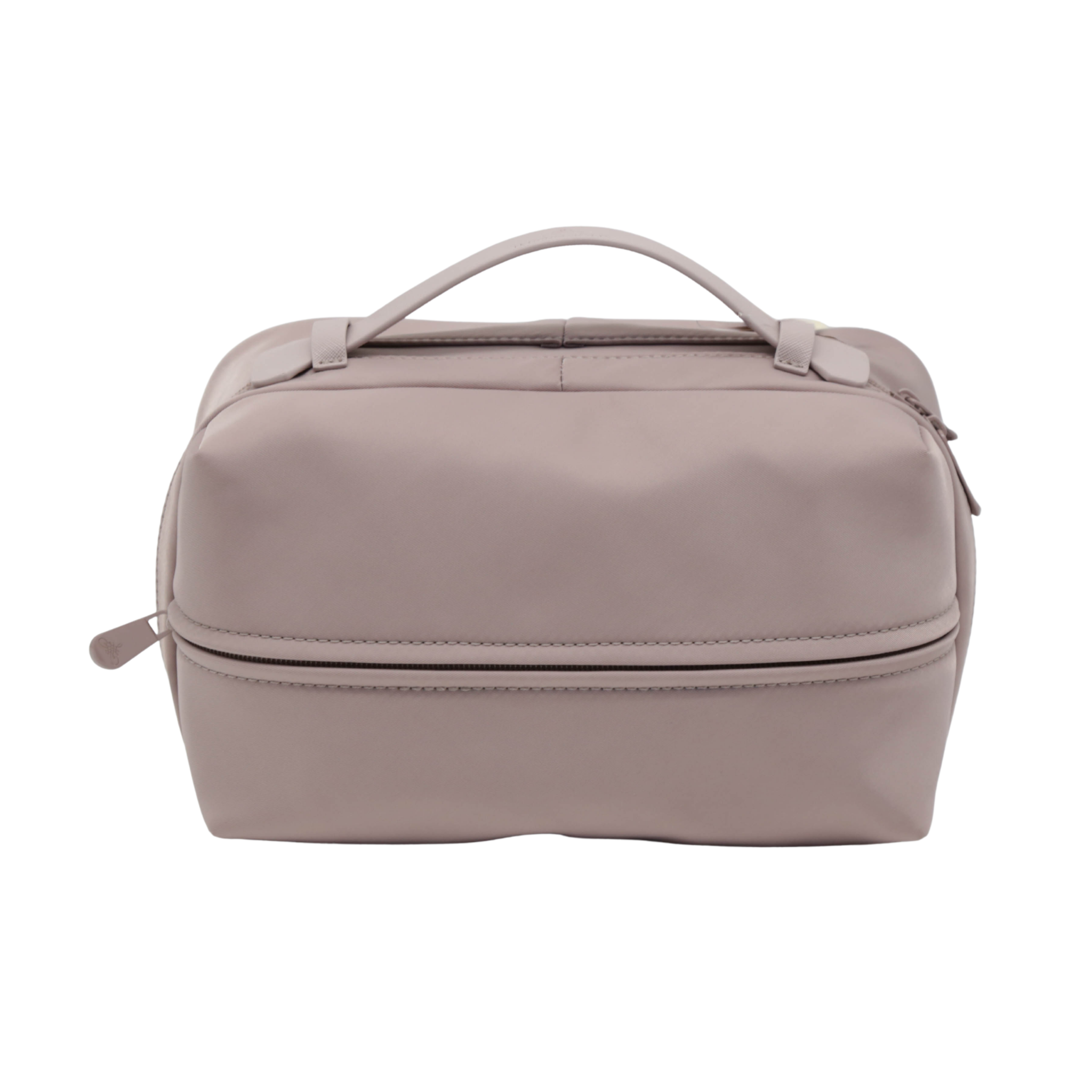 alexia & co makeup travel bag Impressions Vanity Mykonos with Faux Leather Top Handle, Double Zipper Closure Multipurpose travel pouch works Vintage Fishing Tackle Bag Color:Classic Navy Sale Item