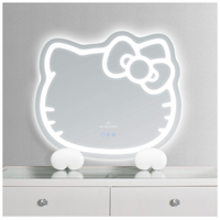 Hello Kitty ® RGB Wall Mirror 2.0 W/ Bluetooth Speakers and Specialty Base