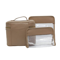 Seville 3-PC Travel Makeup Bag