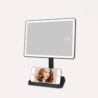 Charmed Tri-Tone LED Makeup Mirror