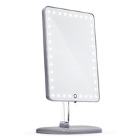 Touch Pro LED Makeup Mirror with Bluetooth Audio+Speakerphone & USB Charger
