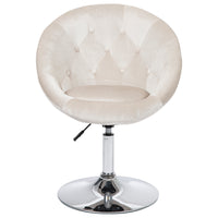 Antoinette Round Tufted Vanity Chair
