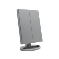 Touch Trifold Dimmable LED Makeup Mirror