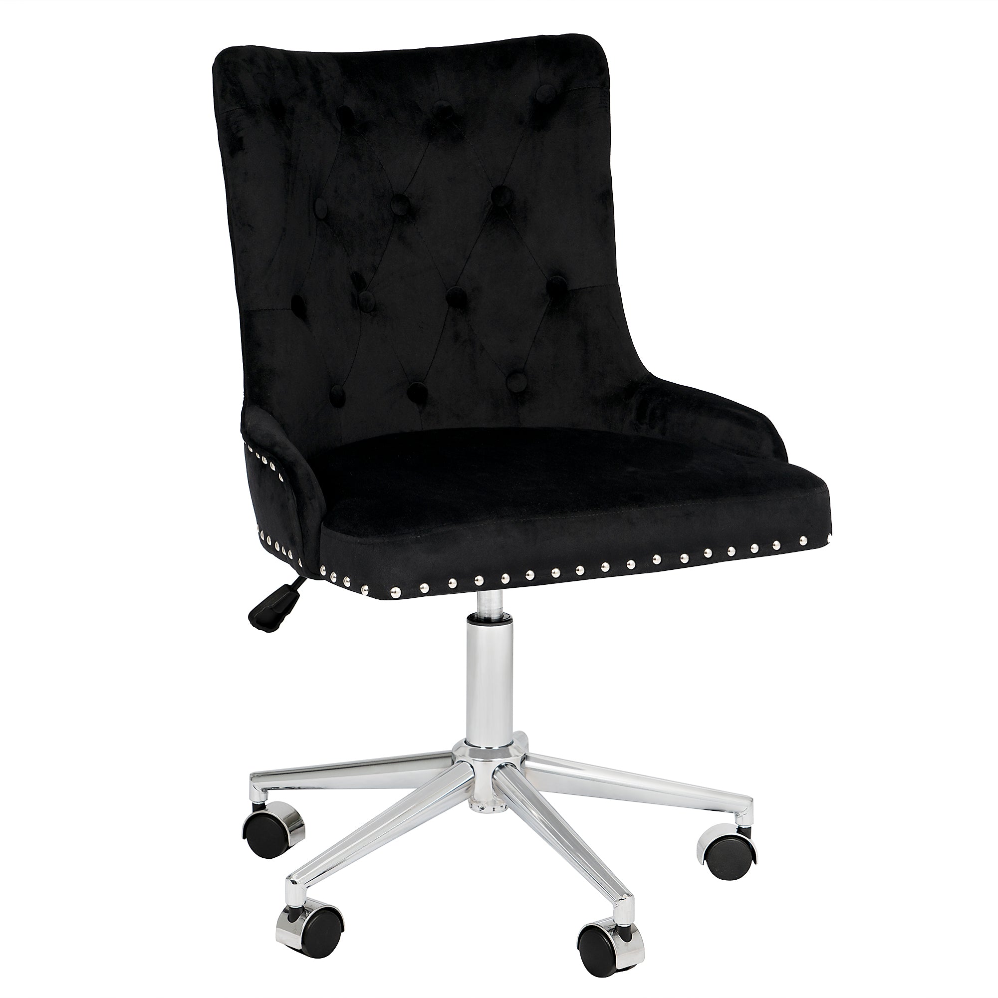 Raven Tufted Vanity Chair • Impressions Vanity - Main Image
