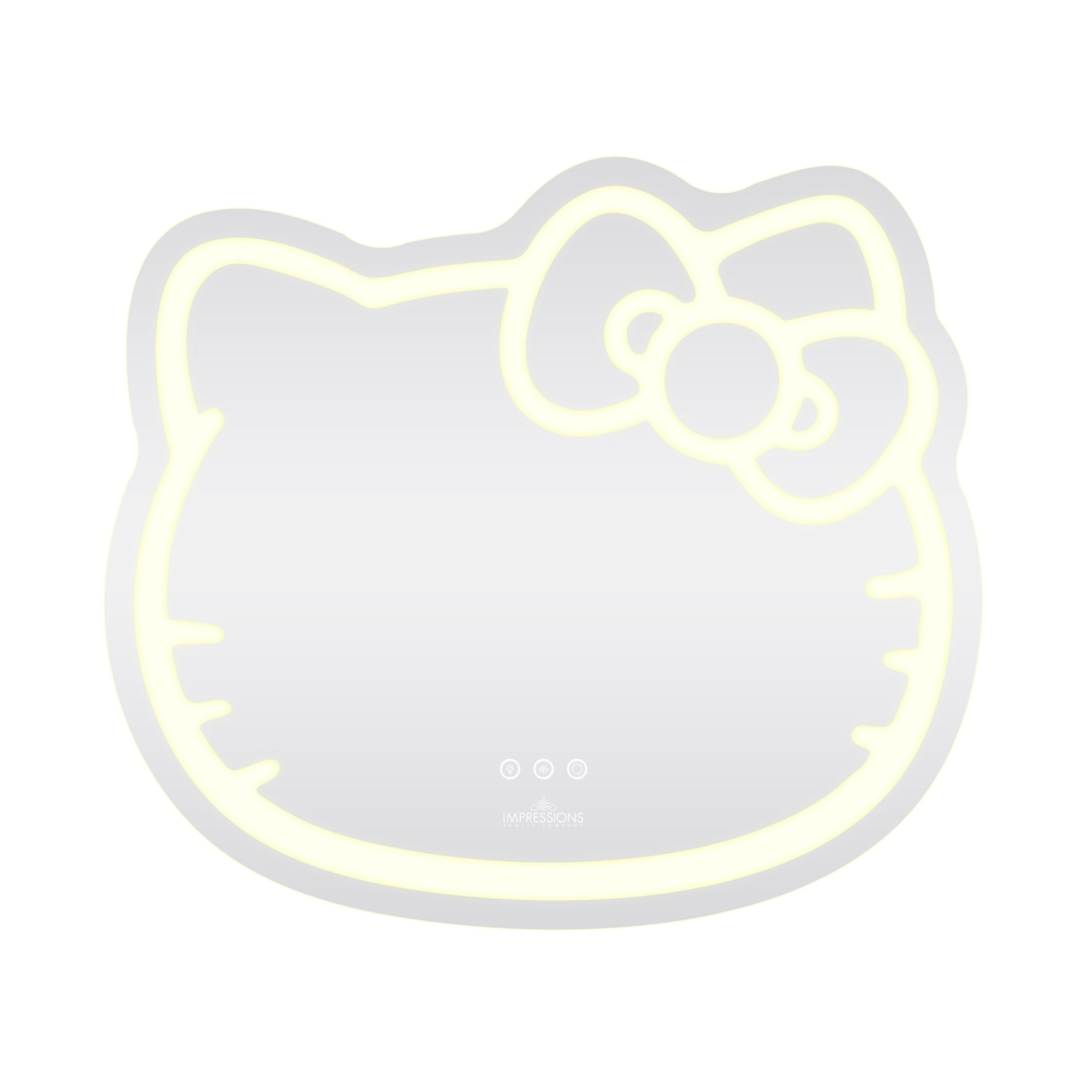 Hello Kitty - Miroir métallisé