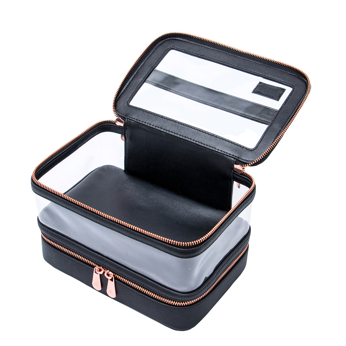 最終価格【定価3万】Henri Bendel コスメバニティ トレインケース Santorini Train Case with Brush Holder • Impressions Vanity Co.