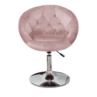 Antoinette Round Tufted Vanity Chair