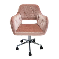 Brittney Tufted Leatherette Vanity Chair