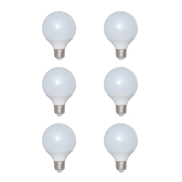 Premiere Frosted LED Globe Bulbs, Dimmable (Cool White, 24v)