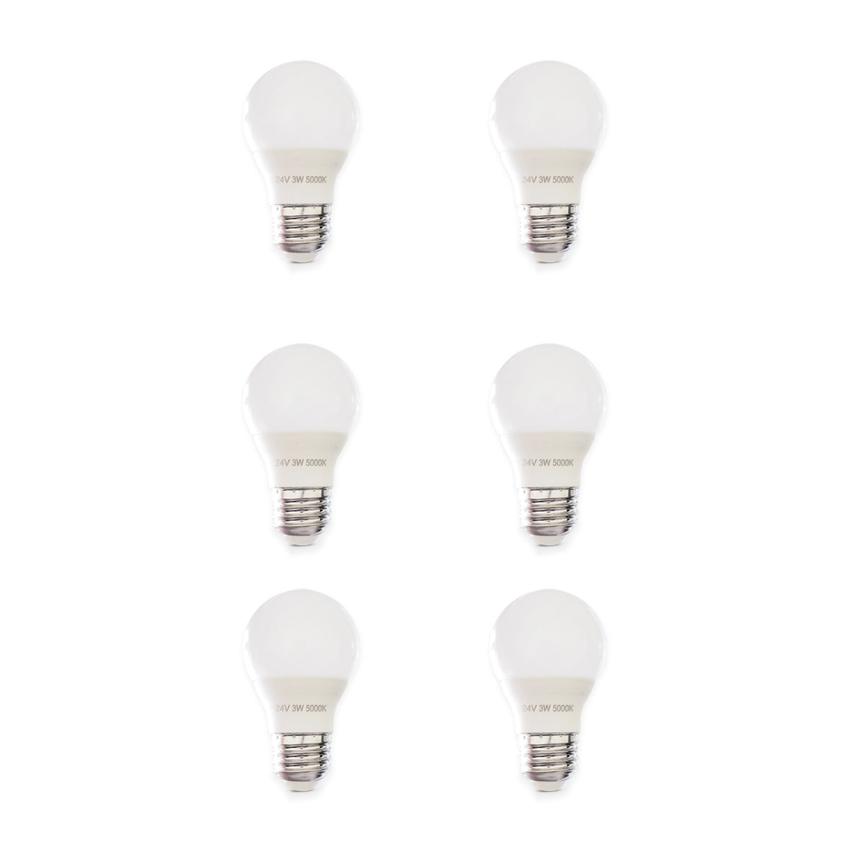 Premiere Frosted Globe Bulbs, (Cool White, • Impressions Vanity Co.