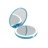 Cinderella Compact Mirror with Wireless Power Bank Charging Base